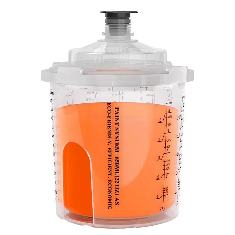 650 ml engångssprutpistolkopp