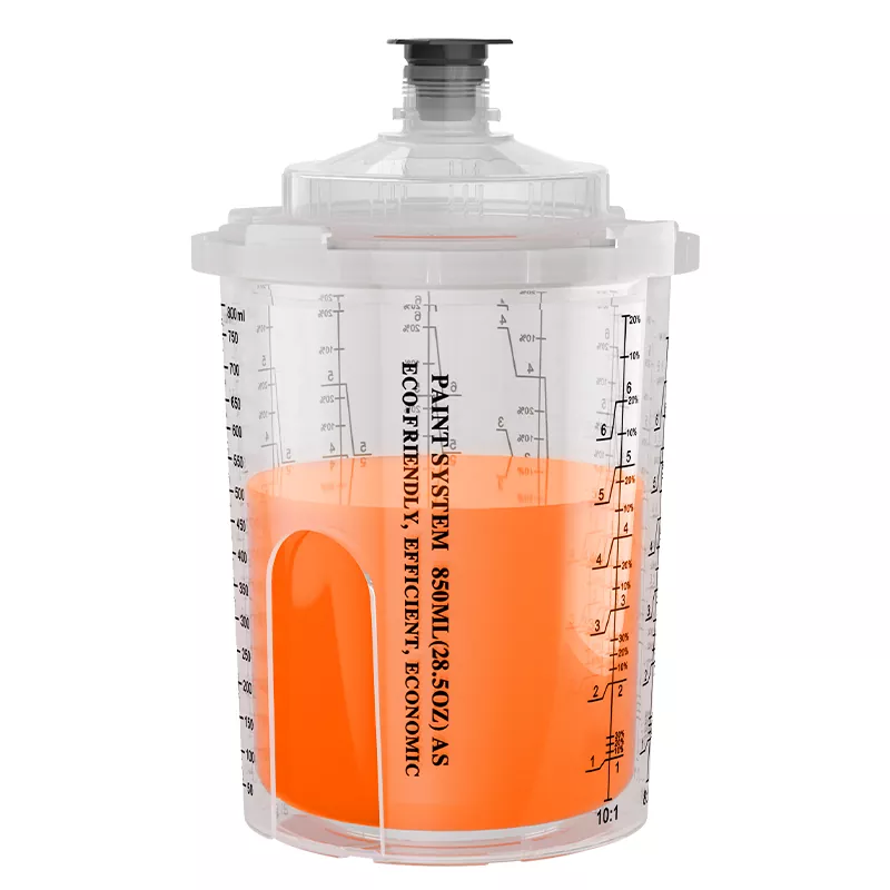 850 ml engångssprutpistolkopp